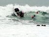 Surfers Get Absolutely Smashed In Huge Surf