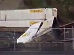 Surprise Landslide Instantly Derails A Train
