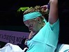 Svetlana Kuznetsova Gives Herself A Courtside Trim