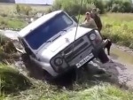 That Little Jeep Was Stuck Better Than It Seemed

