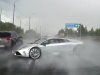 The Sad Moment A Lambo Murcielago Wipes Out In The Wet
