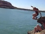 The Trick Is Don't Change Your Mind When Jumping Off A Cliff

