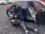 Thief Caught Breaking Into A Car Ouch!
