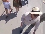 Tourist Had No Idea He Was Filming Pickpockets Robbing His Wife
