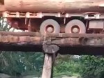 Truck Tests Out The Bridges Robustness
