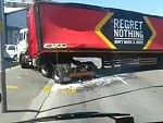 Trucker Blows His Load In The Bad Way
