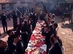 Turkish Wedding Celebration Goes Off With A Bangs
