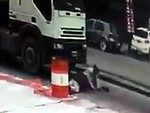 Two Old Drunk Guys Crossing The Street Ends In A Shocking Accident
