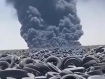 Tyre Fire Isn't Going To Be Good For The Environment
