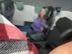 Unruly Passenger Didn't Love Getting Taped Up
