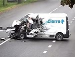Van Driver Fell Sleep At The Wheel And Lives To Talk About It
