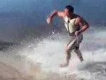 Water Skier Makes It Look All Too Easy
