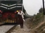 Why The Fuck Would You Get So Close To A Train??
