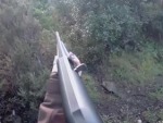 Wild Boar Attacks A Hunter - Wow!
