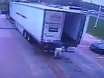 Wind Catches The Trailer Door And Fucking Ouch
