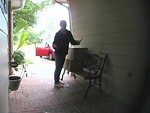 Woman Caught Stealing Packages Forced To Give Them Back
