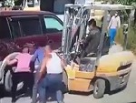 Woman Gets Destroyed By A Reversing Minivan Or Does She
