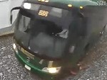 Woman Mowed Down By A Bus With Barely A Scratch
