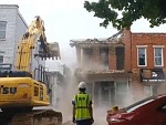Workers Accidentally Demolish The Neighbouring Building
