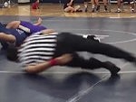 Wrestling Ref Is Simply Inexplicable
