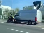 You Maybe Messed With The Wrong Van Driver!
